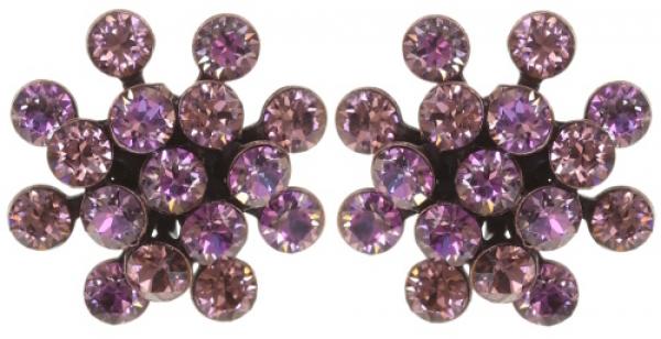 Deep Rose Magic Fireball Mini Ohrstecker